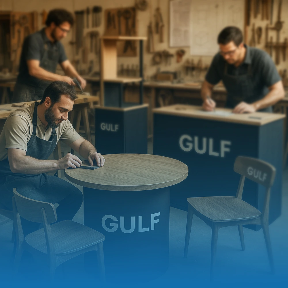 تصنيع الأثاث والمعروضات